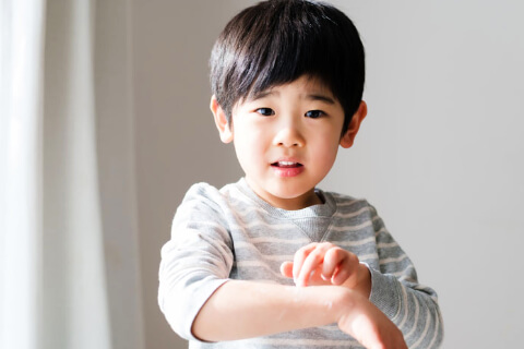 子どもの気になる敏感・デリケートに
